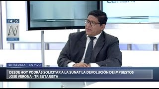 Trabajadores de 4ta y 5ta podrán solicitar la DEVOLUCIÓN DE SUS IMPUESTOS [upl. by Adnoel614]