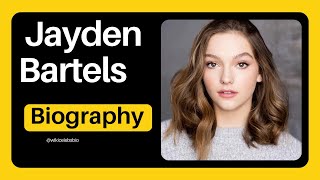 Jayden Bartels Biography Wiki Age Net Worth Boyfriend Family Parents [upl. by Nrol]