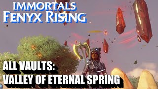 Immortals Fenyx Rising  All Vaults in Valley of Eternal Spring [upl. by Tutto]