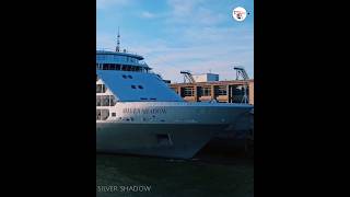 Silver Shadow  Silver sea  Boston Massachusetts cruiseship silversea silvershadow [upl. by Ydnarb219]