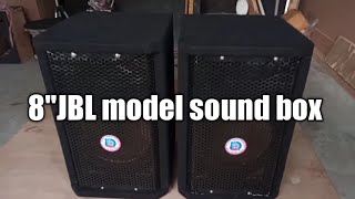 How to make 8quot speaker cabinet new model [upl. by Aredna]