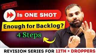 One SHOT for Backlogs ⚠️ Revision Series for 12th amp Droppers 🔥 Biggest Announcement neet2025 [upl. by Einniw]