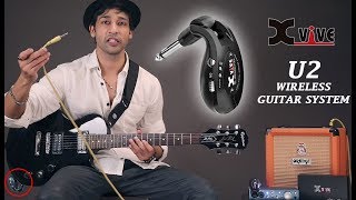 XVIVE U2 WIRELESS GUITAR SYSTEM  DEMO  BY VEER KUMAR [upl. by Flodnar]