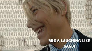 Taz Skylar laughing like Sanji for 1 min and 24 secs straight [upl. by Kra]