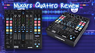 Mixars Quattro Mixer For Serato DJ Pro Review [upl. by Yrrak996]