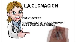 ¿QUE ES LA CLONACIÓN [upl. by Fiedling]