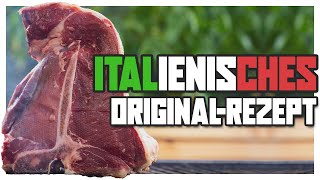 Bistecca Fiorentina  3 KG Porterhouse Steak nach ital Originalrezept 🔥 [upl. by Alleda]