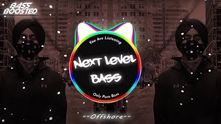 Offshore BASS BOOSTED Shubh  New Punjabi Songs 2021 [upl. by Aserej]