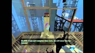 Portal 2 Coop Part 17 Blah [upl. by Wallie290]