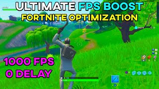 How To BOOST FPS For LOW END PC In Fortnite FPS Boost Guide [upl. by Rohn996]