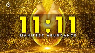 1111 Portal Abundance Manifestation Tap into Abundance amp Money Frequency ✨💸 [upl. by Melissa]