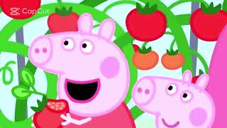 Clean Edited Peppa Pig Episode1 Peppa Loves Tomatoes [upl. by Eselrahc]