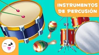 Los instrumentos de percusión para niños Episodio 3  Aprende música [upl. by Ydnyl]