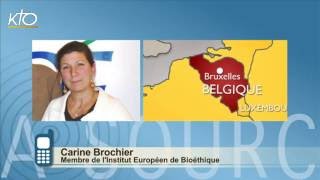 Euthanasie en Belgique  réaction de Carine Brochier de lInstitut Européen de Bioéthique [upl. by Bradman]