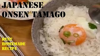 How to make Japanese Onsen Tamago [upl. by Aitekram]