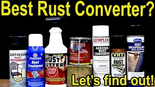 Best Rust Converter POR15 Eastwood Rustoleum Rust Reformer Gemplers [upl. by Kcirddes]