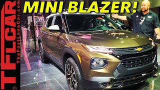 Heres Why The 2021 Chevy Trailblazer Is A Better Deal Than The Trax [upl. by Cesaro]