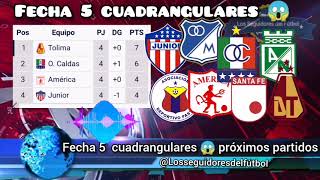 tabla de posiciones de los cuadrangulares finales 😱 [upl. by Rramahs726]