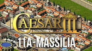 Caesar 3  Mission 11a Massilia »13 PALACES« Peaceful Final Ending [upl. by Erdnaed]