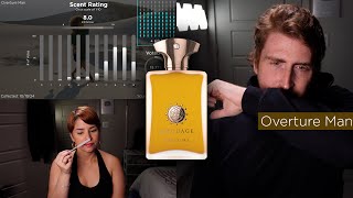 Amouage Overture Man Review 🥃🌶️ w Data [upl. by Kelli]