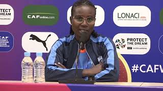 Mbayang Thiam en Conférence de Presse Avant Match [upl. by Arrak]