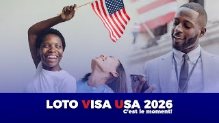 LOTO VISA USA LE RÊVE AMERICAN EST POSSIBLE INSCRIVEZ VOUS À INSTINCT VIDÉO LEADER [upl. by Netsriik]