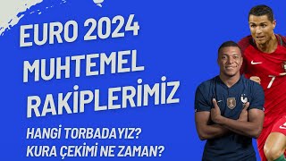 EURO 2024 Türkiyenin Muhtemel Rakipleri [upl. by Nipsirc929]