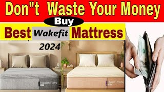 Wakefit Orthopedic Memory Foam Mattress VS Wakefit Ergotech Ecolatex Classic Mattress [upl. by Charbonnier844]