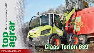 Claas Torion 639 LiebherrRadlader im saatengrünen Kleid [upl. by Lowe138]