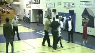 Ref Gets Tossed by Desoto player [upl. by Jauch]