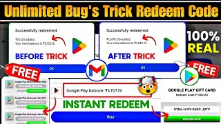 free redeem code for playstore at ₹0  How to get free google redeem code [upl. by Eiaj327]