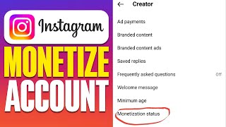 How To Monetize Instagram Account 2024 [upl. by Zampino]