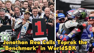 Reveals Toprak at Another Level Jonathan Rea Calls Toprak the quotBenchmarkquot in WorldSBK [upl. by Odrarej]