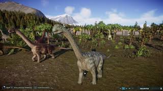 Jurassic World Evolution 2  Camarasaurus sounds [upl. by Aelhsa]