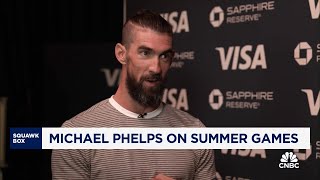 Michael Phelps on the Paris Olympics going for gold and importance of sleep [upl. by Syramad]