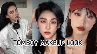 Tomboy Makeup Look Tutorial 👑 ✨ l Boyish Makeup Look Tutorial l youandmee [upl. by Attesoj]