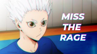 Haikyuu  Hoshiumi Korai  「AMV  EDIT」「4k」 Miss the Rage unreversed [upl. by Ahsienyt]