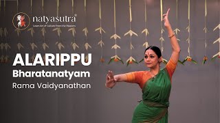 Rama Vaidyanathan Alarippu Performance  Bharatanatyam Dance Showcase 2024 [upl. by Ardnala]