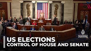 US congressional races Elections may shift control of house and senate [upl. by Einaoj]