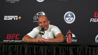 Glover Teixeira on Jon Jones Rematch quotIm Gonna Come After His Headquot UFC Fight Night Jacksonville [upl. by Edylc]