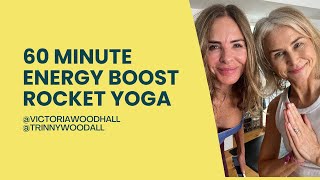 Energising Rocket Yoga with Trinny Woodall  53 mins [upl. by Mode]