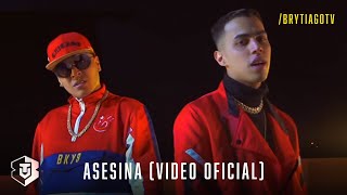 Brytiago x Darell  Asesina Video Oficial [upl. by Pauletta411]