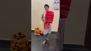 Get Ready With Me For Bathukamma Celebration’s bathukamma getreadywithme grwm grwmoutfit shorts [upl. by Lacombe]