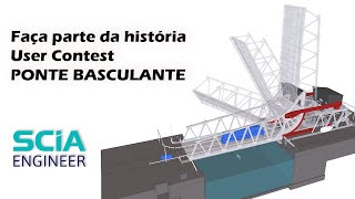 Ponte Basculante – Calcule suas estruturas com o SCIA Engineer [upl. by Tnirb]