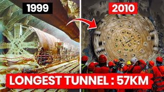 The Most Challenging Construction in the World The Gotthardtunnel [upl. by Cho]