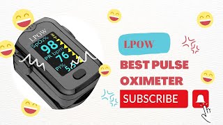 How to use a pulse oximeter at home by LPOW [upl. by Weidman]