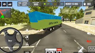 IDBS TRUCK SIMULATOR √FROM LAMPUNG TO JAKARTA √PART 1 [upl. by Eelyrag757]