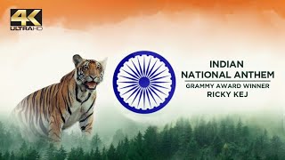 National Anthem of India by Grammy Award Winner Ricky Kej [upl. by Wilie145]