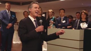 Newsom doesnt want California to try and remove Trump from 2024 presidential ballot [upl. by Aisirtap74]