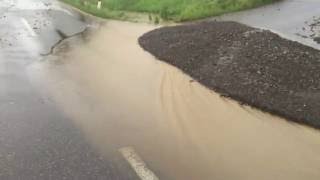 Enzkreis unwetter 20160608  Hochwasser Enzkreis  Baden Württemberg Hochwasser 2016 [upl. by Orofselet]